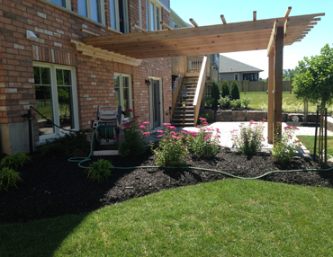 wood in the landscape by terrascape landscape construction